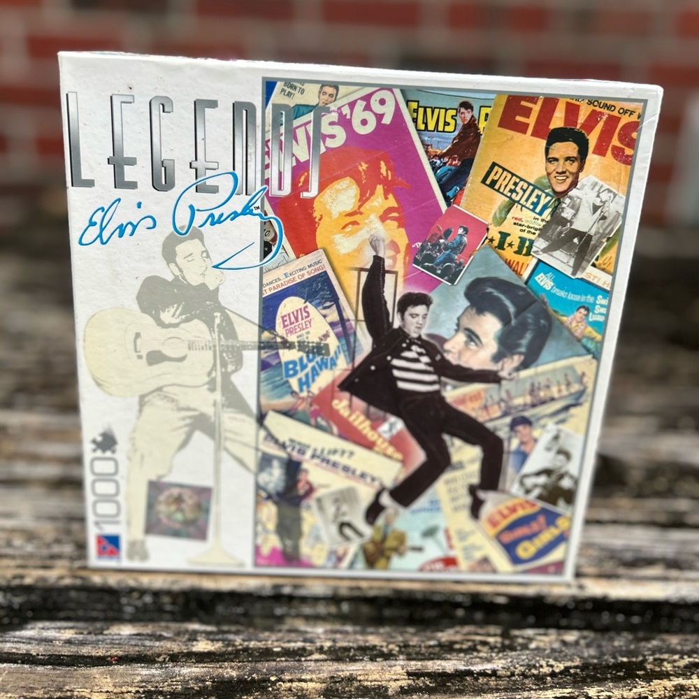 NIB 2007 Sure Lox Games Elvis Presley Legends 1000pc Jigsaw Puzzle Sealed G2
